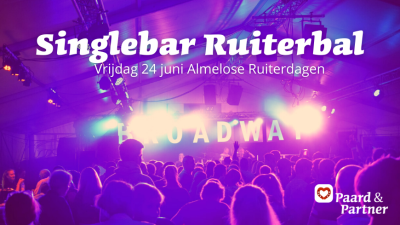 Zal jij steigeren van de liefde tijdens het Almelose Ruiterbal? ❤️